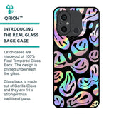 Acid Smile Glass Case for Redmi 12C