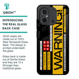 Aircraft Warning Glass Case for Redmi 12C