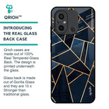 Abstract Tiles Glass Case for Redmi 12C