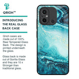 Sea Water Glass Case for Redmi 12C