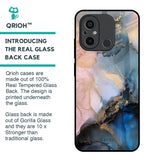 Marble Ink Abstract Glass Case for Redmi 12C