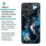 Cloudy Dust Glass Case for Redmi 12C