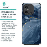 Deep Ocean Marble Glass Case for Redmi 12C
