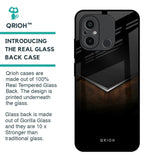 Dark Walnut Glass Case for Redmi 12C