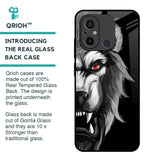 Wild Lion Glass Case for Redmi 12C