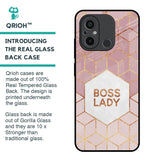 Boss Lady Glass Case for Redmi 12C