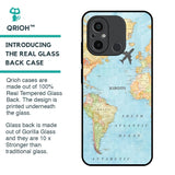 Fly Around The World Glass Case for Redmi 12C