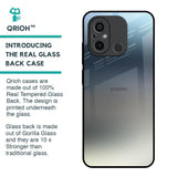 Tricolor Ombre Glass Case for Redmi 12C