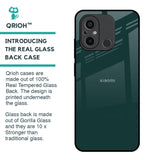 Olive Glass Case for Redmi 12C