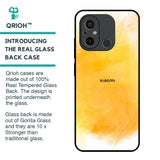 Rustic Orange Glass Case for Redmi 12C