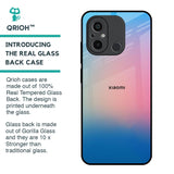 Blue & Pink Ombre Glass case for Redmi 12C