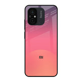 Sunset Orange Redmi 12C Glass Cases & Covers Online