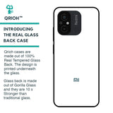 Arctic White Glass Case for Redmi 12C