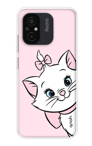 Cute Kitty Redmi 12C Back Cover