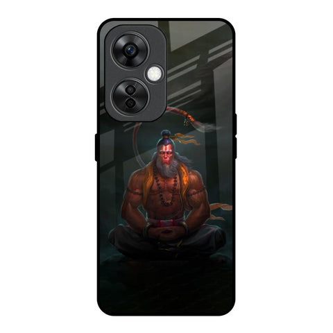 Lord Hanuman Animated OnePlus Nord CE 3 Lite 5G Glass Back Cover Online