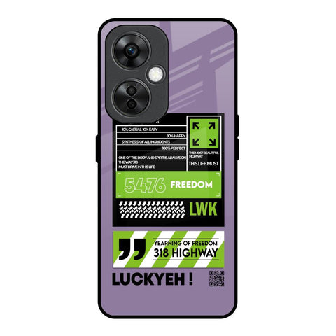 Run & Freedom OnePlus Nord CE 3 Lite 5G Glass Back Cover Online
