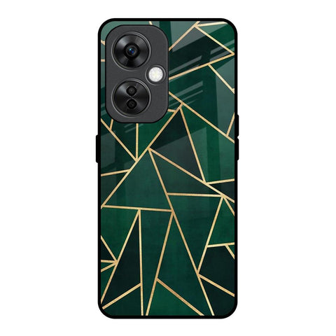 Abstract Green OnePlus Nord CE 3 Lite 5G Glass Back Cover Online