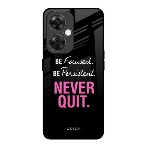 Be Focused OnePlus Nord CE 3 Lite 5G Glass Back Cover Online