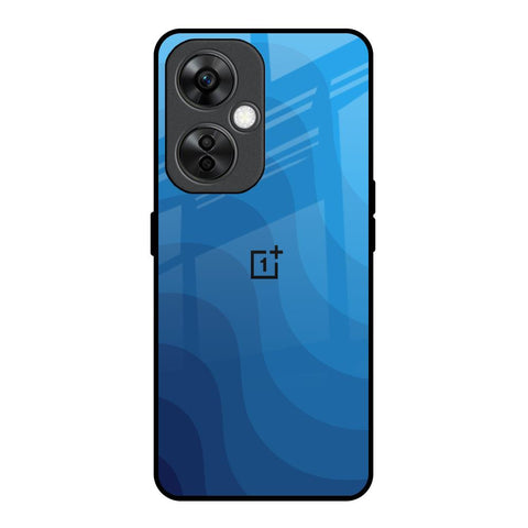 Blue Wave Abstract OnePlus Nord CE 3 Lite 5G Glass Back Cover Online