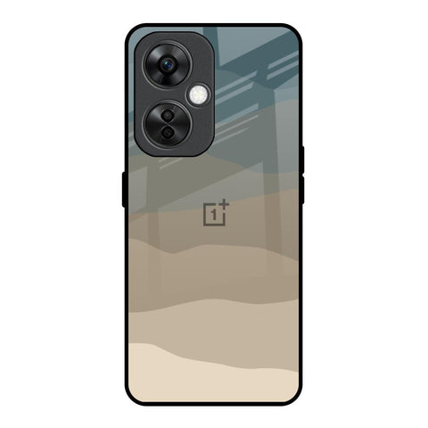 Abstract Mountain Pattern OnePlus Nord CE 3 Lite 5G Glass Back Cover Online