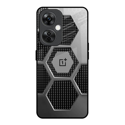 Hexagon Style OnePlus Nord CE 3 Lite 5G Glass Back Cover Online