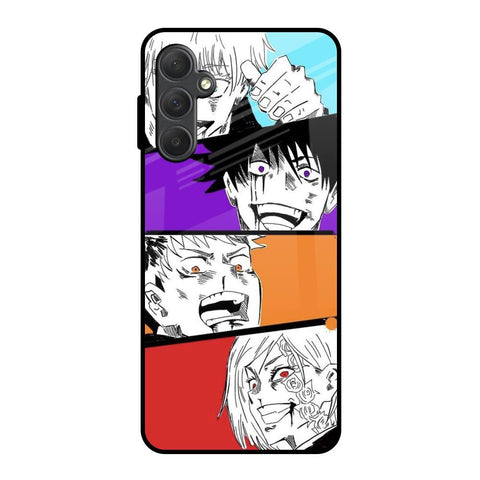 Anime Sketch Samsung Galaxy M54 5G Glass Back Cover Online