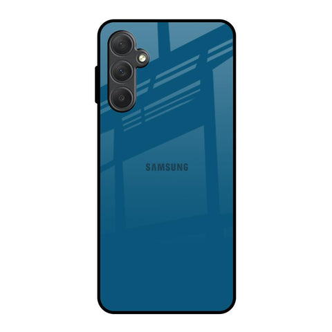 Cobalt Blue Samsung Galaxy M54 5G Glass Back Cover Online