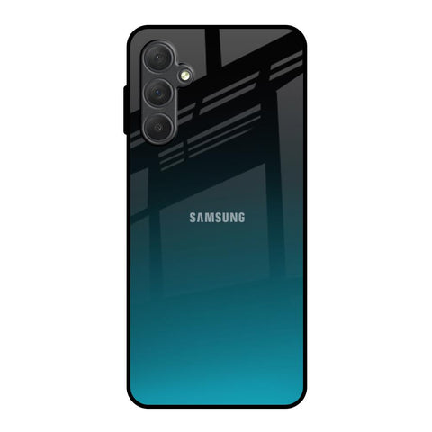 Ultramarine Samsung Galaxy M54 5G Glass Back Cover Online