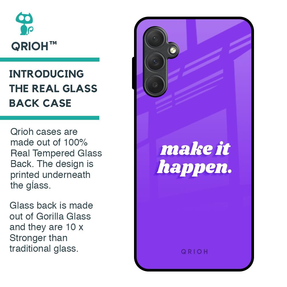Make it Happen Glass Case for Samsung Galaxy M54 5G