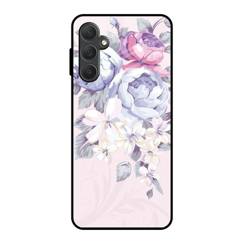 Elegant Floral Samsung Galaxy M54 5G Glass Cases & Covers Online