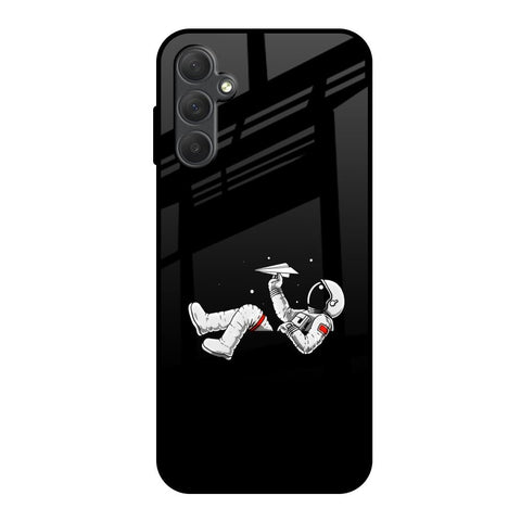 Space Traveller Samsung Galaxy M14 5G Glass Back Cover Online
