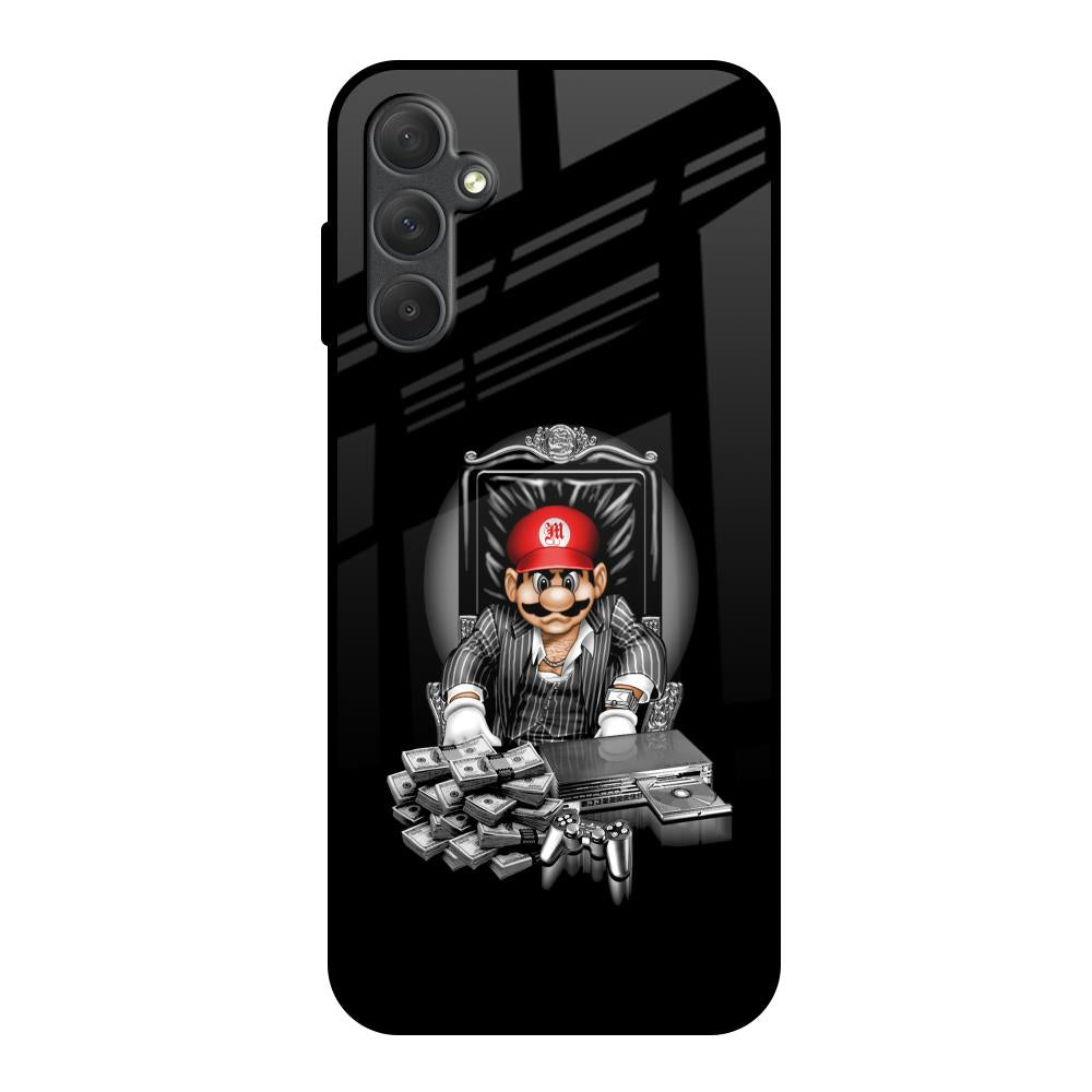 Dark Secret Samsung Galaxy M14 5G Glass Back Cover Online