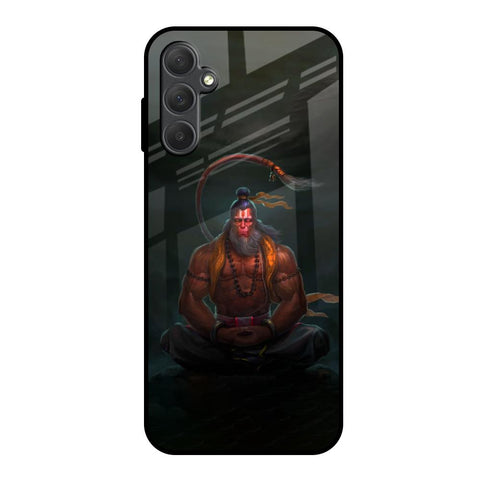 Lord Hanuman Animated Samsung Galaxy M14 5G Glass Back Cover Online
