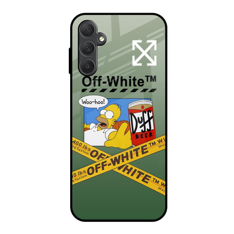 Duff Beer Samsung Galaxy M14 5G Glass Back Cover Online