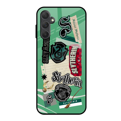 Slytherin Samsung Galaxy M14 5G Glass Back Cover Online