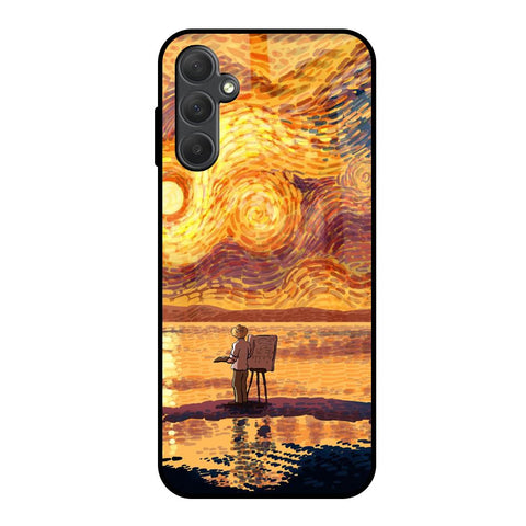 Sunset Vincent Samsung Galaxy M14 5G Glass Back Cover Online