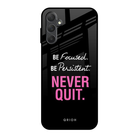 Be Focused Samsung Galaxy M14 5G Glass Back Cover Online