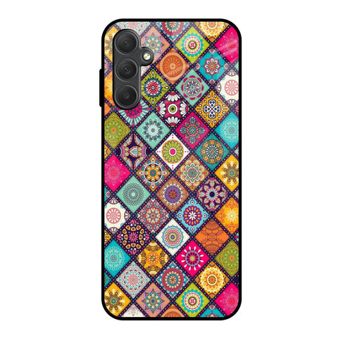 Multicolor Mandala Samsung Galaxy M14 5G Glass Back Cover Online