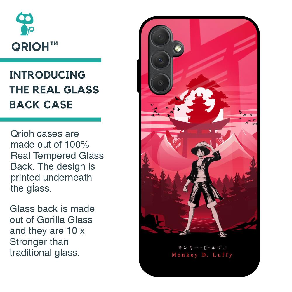Lost In Forest Glass Case for Samsung Galaxy M14 5G