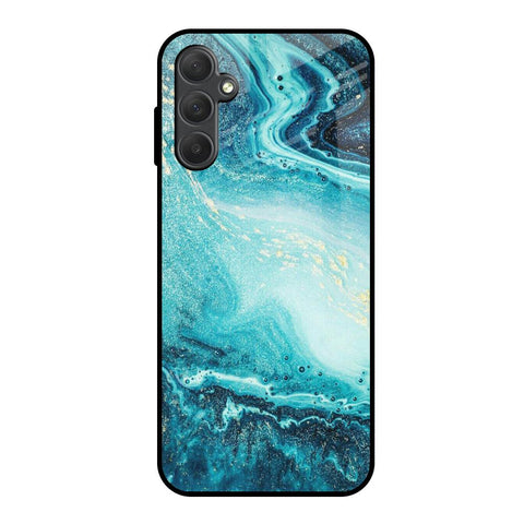 Sea Water Samsung Galaxy M14 5G Glass Cases & Covers Online