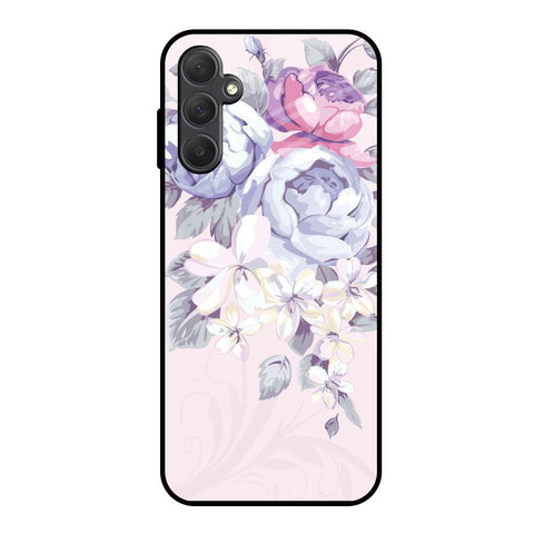 Elegant Floral Samsung Galaxy M14 5G Glass Cases & Covers Online