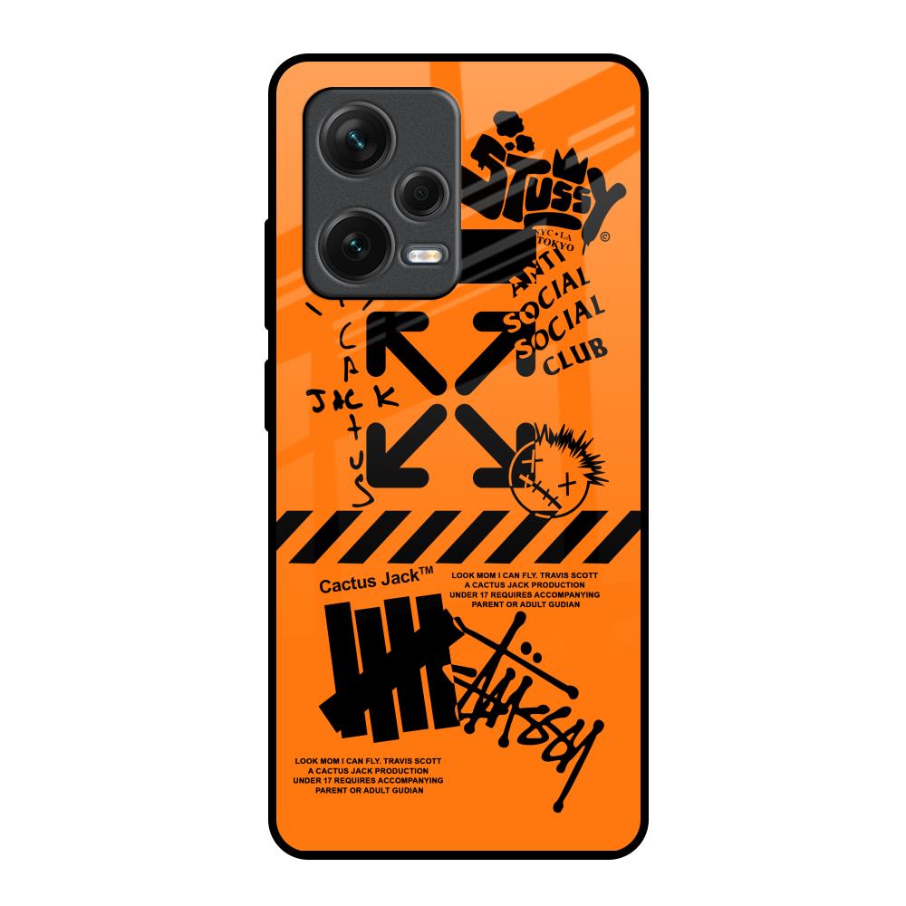 Anti Social Club Redmi Note 12 Pro Plus 5G Glass Back Cover Online