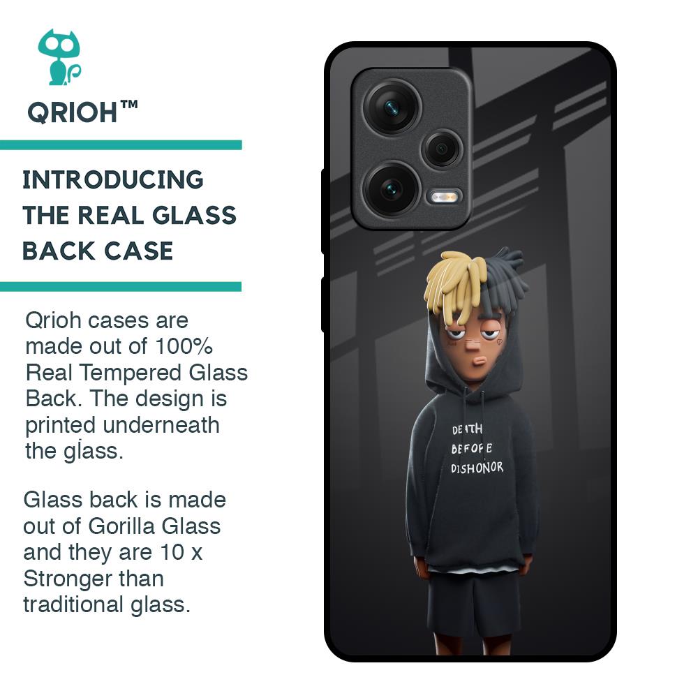 Dishonor Glass Case for Redmi Note 12 Pro Plus 5G