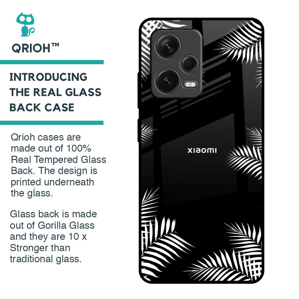 Zealand Fern Design Glass Case For Redmi Note 12 Pro Plus 5G