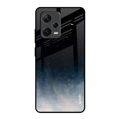 Black Aura Redmi Note 12 Pro 5G Glass Back Cover Online
