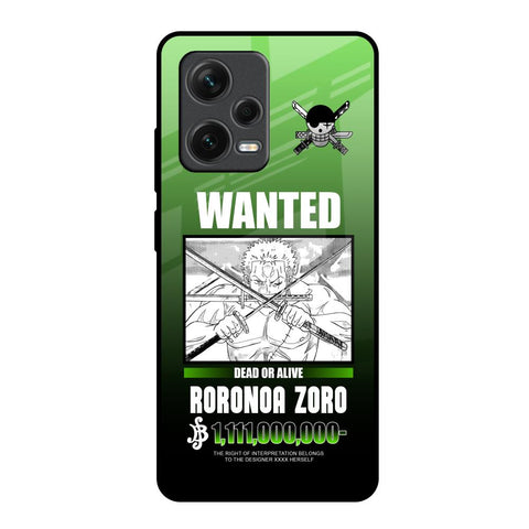 Zoro Wanted Redmi Note 12 Pro 5G Glass Back Cover Online