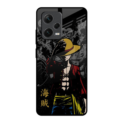 Dark Luffy Redmi Note 12 Pro 5G Glass Back Cover Online