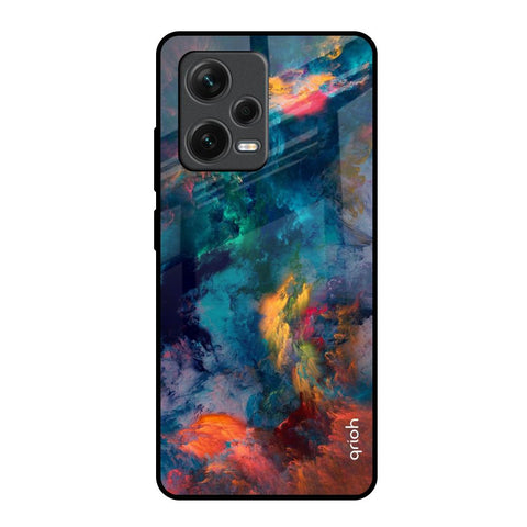 Cloudburst Redmi Note 12 Pro 5G Glass Back Cover Online