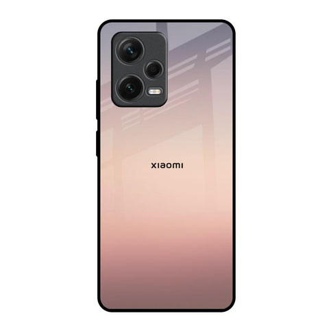 Golden Mauve Redmi Note 12 Pro 5G Glass Back Cover Online