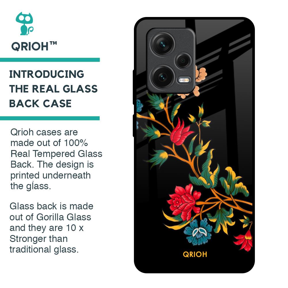 Dazzling Art Glass Case for Redmi Note 12 Pro 5G